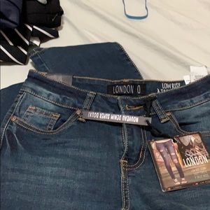 London Low Rise Skinny Jeans